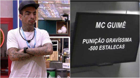 O líder então saiu para falar com o brother na porta e deixou Sapato sozinho no quarto – o que é proibido. Sem entender o que tinha acontecido, o Big Boss logo mandou um recado: “Atenção: Proibido sair do Quarto do Líder deixando convidados”.