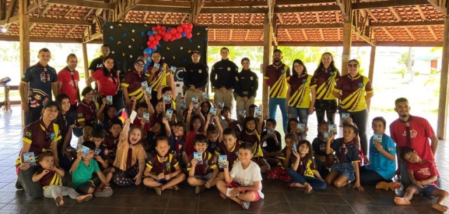 Em Porto Velho, Grupo de Educação para o Trânsito participa de ação educativa