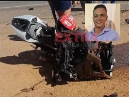 Motociclista de Espigão do Oeste morre em colisão com carreta na BR 364 próximo a Vilhena