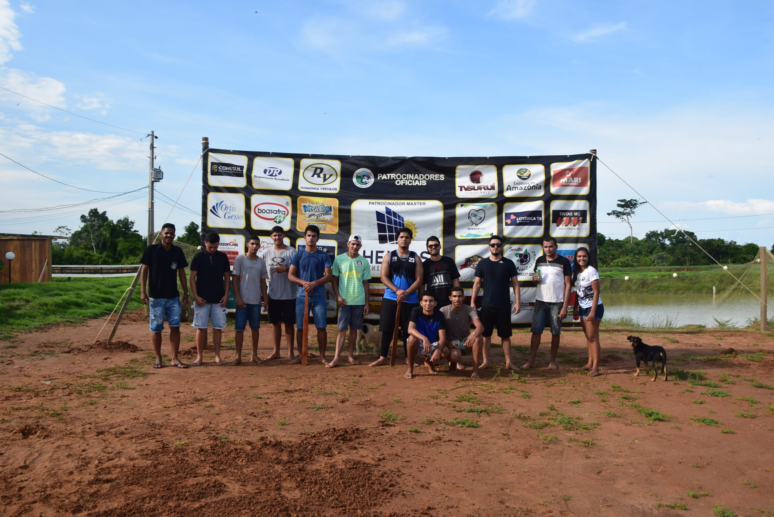 Mais um final de semana animado na chácara do tatu, primeiro campeonato de betes