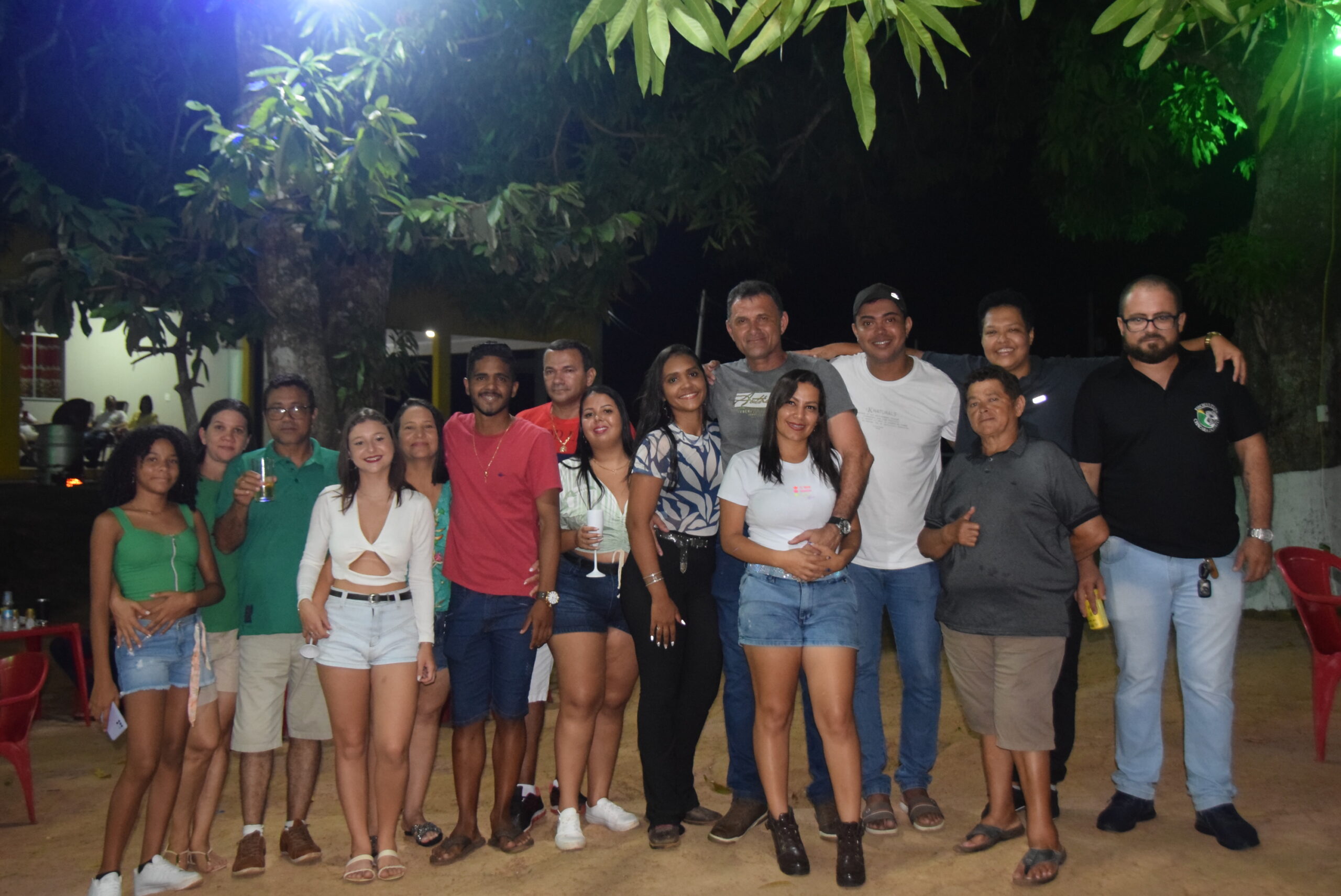 Reveillon na chacara do tatu,tudo perfeito com seus clientes