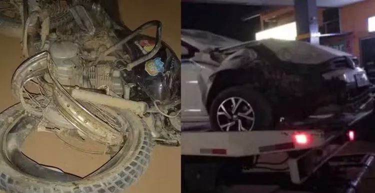 Motociclista morre após colidir com táxi na BR-425 em Nova Mamoré