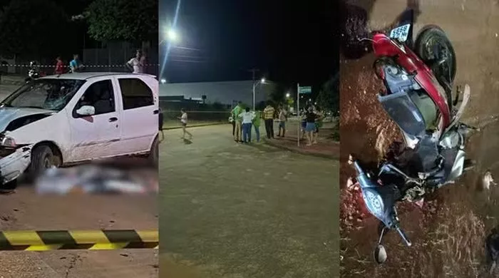 Mulher morre após colidir com carro na cidade de Cerejeiras