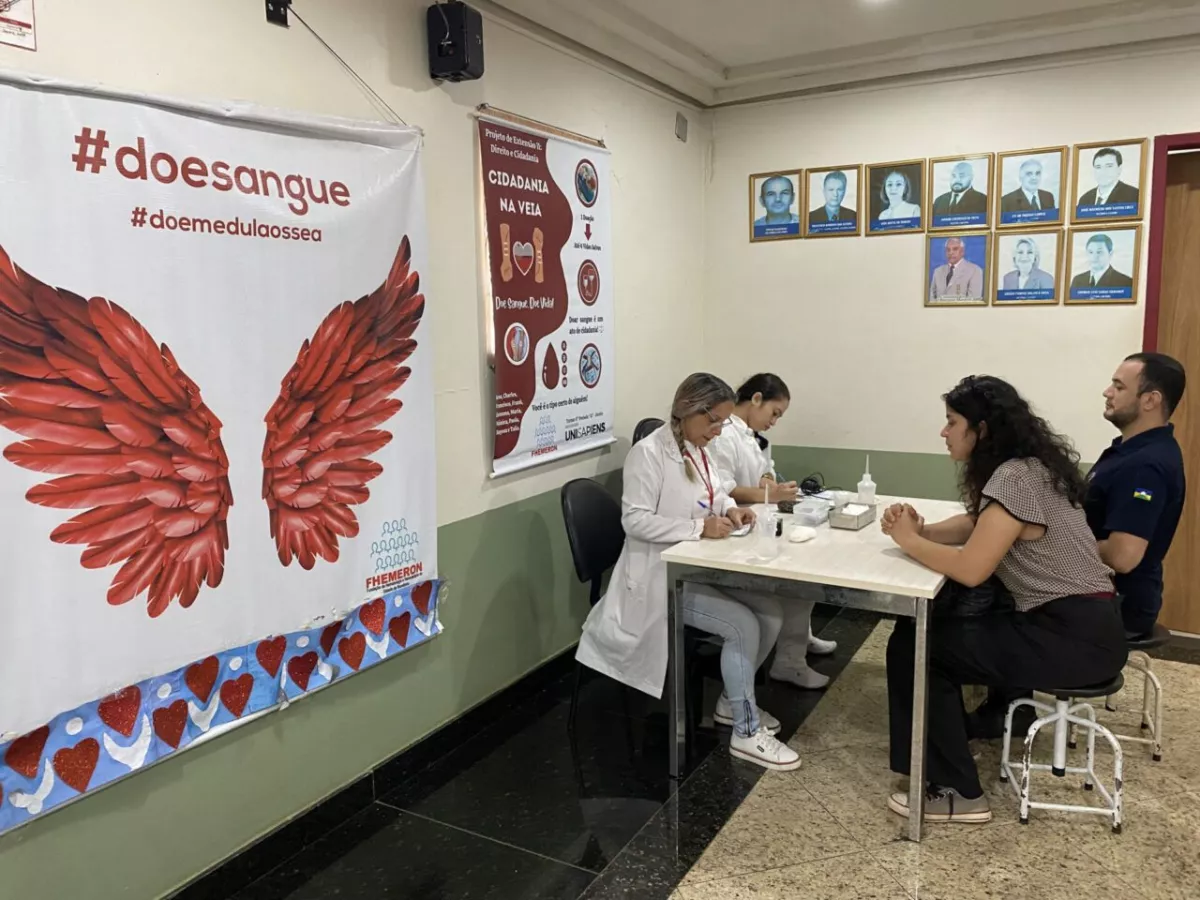 Coleta itinerante de bolsas de sangue acontece neste sábado, 22, em Alta Floresta d’Oeste