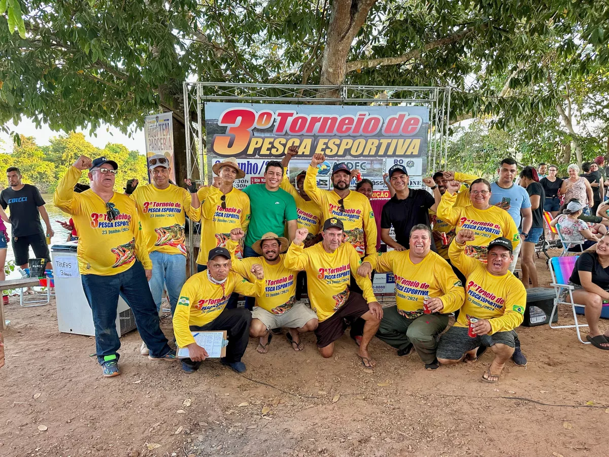 Deputado Cássio Gois impulsiona o 3º Torneio de Pesca Esportiva da Asdec, em Cacoal