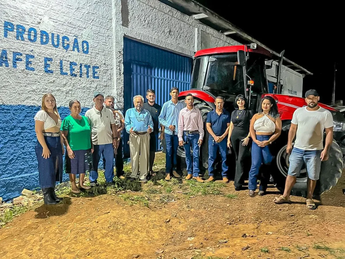 Deputado Cássio Gois destina trator para fortalecer agricultura em Machadinho D’Oeste