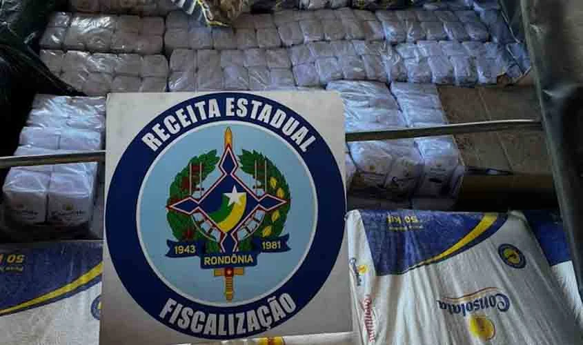 Sefin intensifica o ritmo de fiscalização e começa 2025 com apreensão de 47,5 toneladas de mercadoria irregular