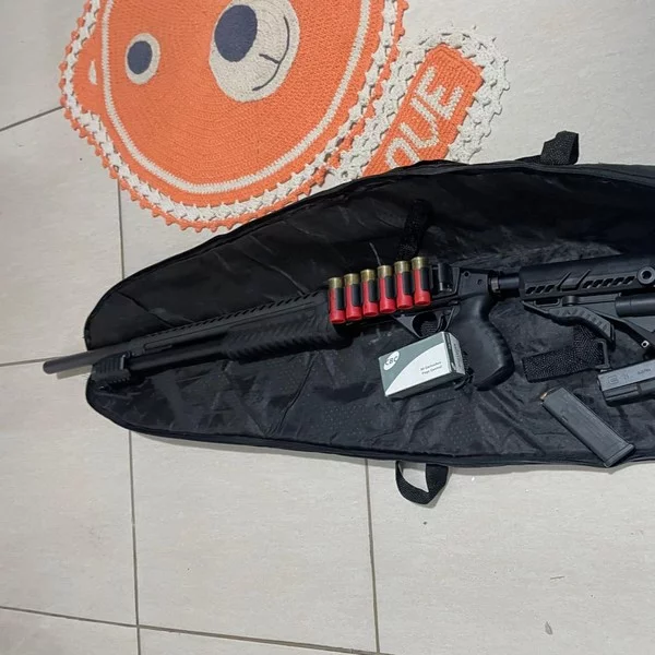 Objetos apreendidos durante Operação Soldados da Usura em RO — Foto: MP-RO