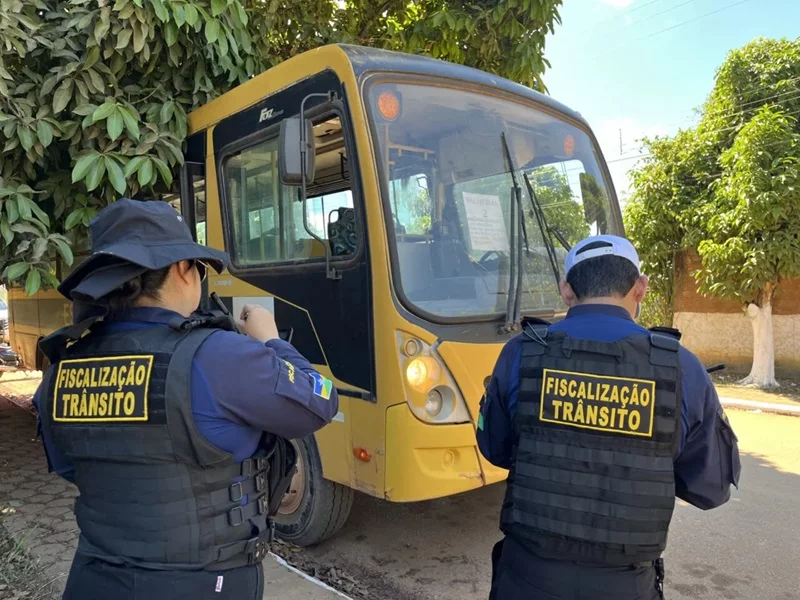 Ações integradas garantem mais segurança no transporte escolar em Rondônia