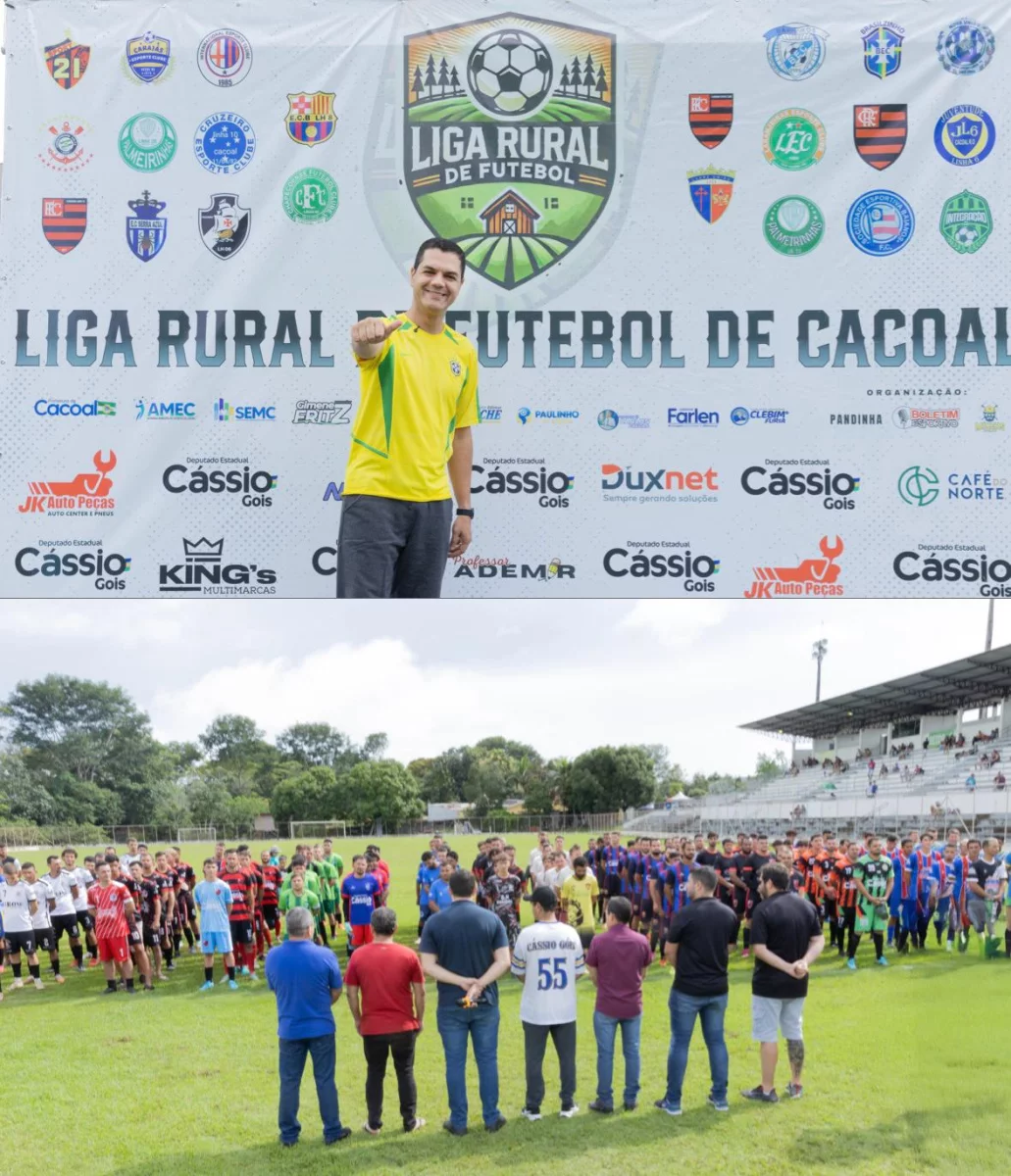 Liga Rural de Futebol abre o primeiro campeonato no campo do Laranjeiras