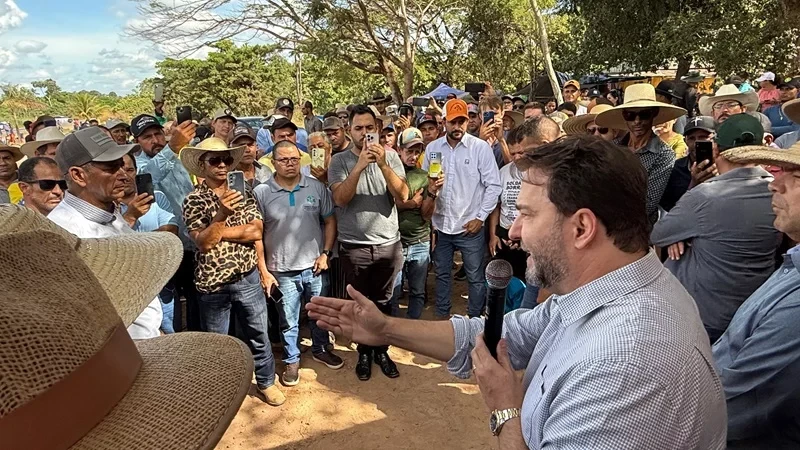 Presidente Alex Redano manifesta apoio durante paralisação na BR-364