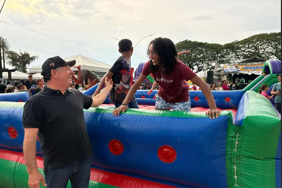 Pedro Fernandes promove o Dia da Alegria em Cujubim com o projeto Circuito Tarde de Lazer