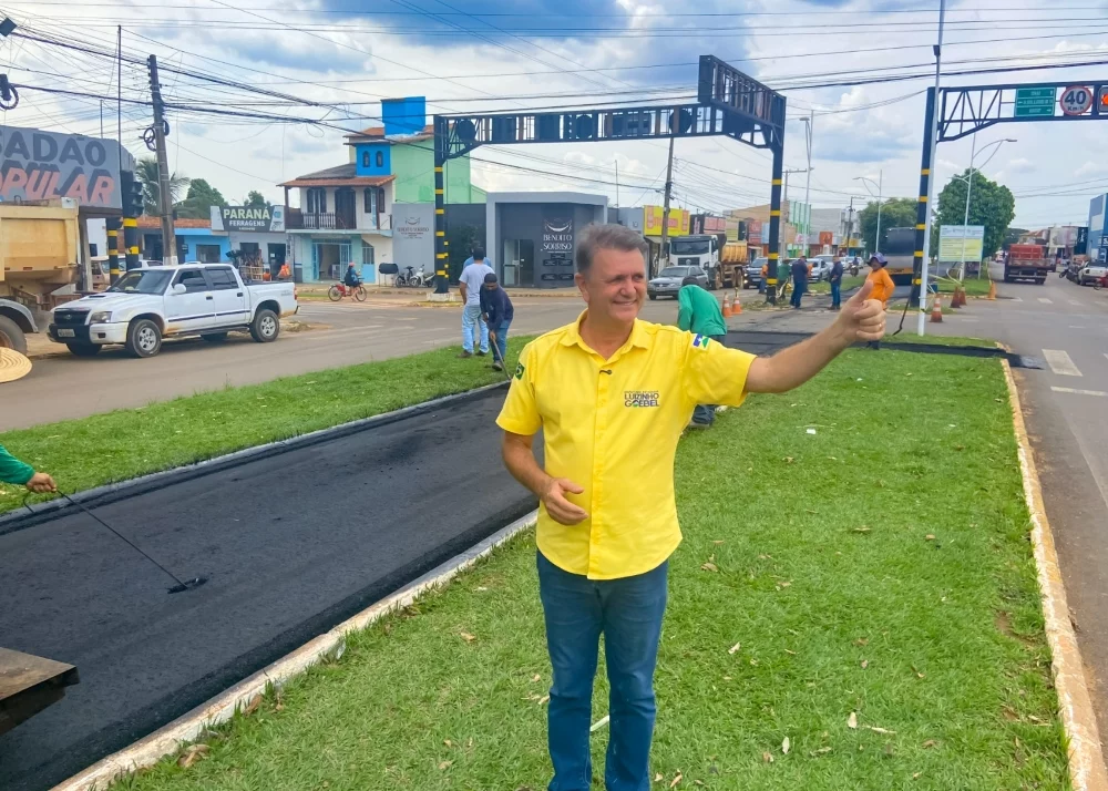 Com apoio de Luizinho Goebel ciclovia da Avenida Paraná é revitalizada