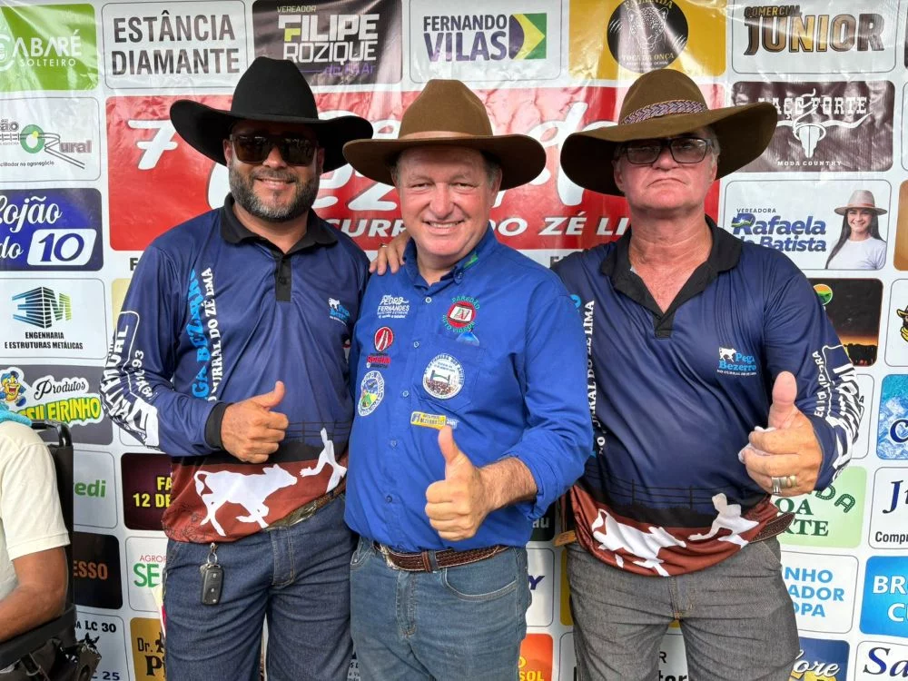 Pedro Fernandes participa da Pega do Bezerro e reforça apoio ao produtor rural em Cacaulândia