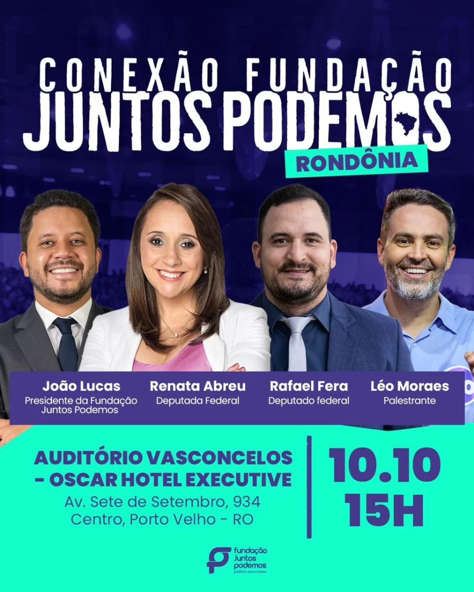 Fundação Juntos Podemos realiza encontro em Porto Velho para fortalecer diálogo político