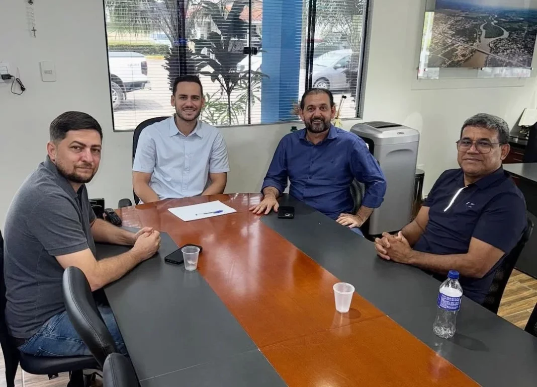 Deputado Laerte Gomes se reúne com o prefeito de Ji-Paraná, Affonso Cândido