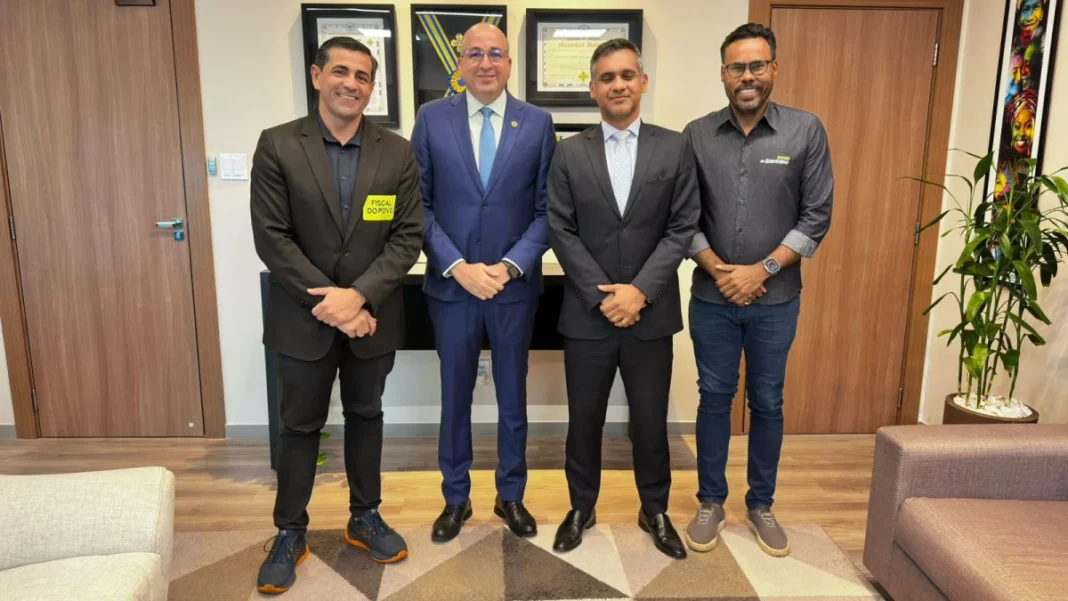 Câmara Municipal realiza visita institucional ao Ministério Público para tratar da regularização fundiária em Porto Velho