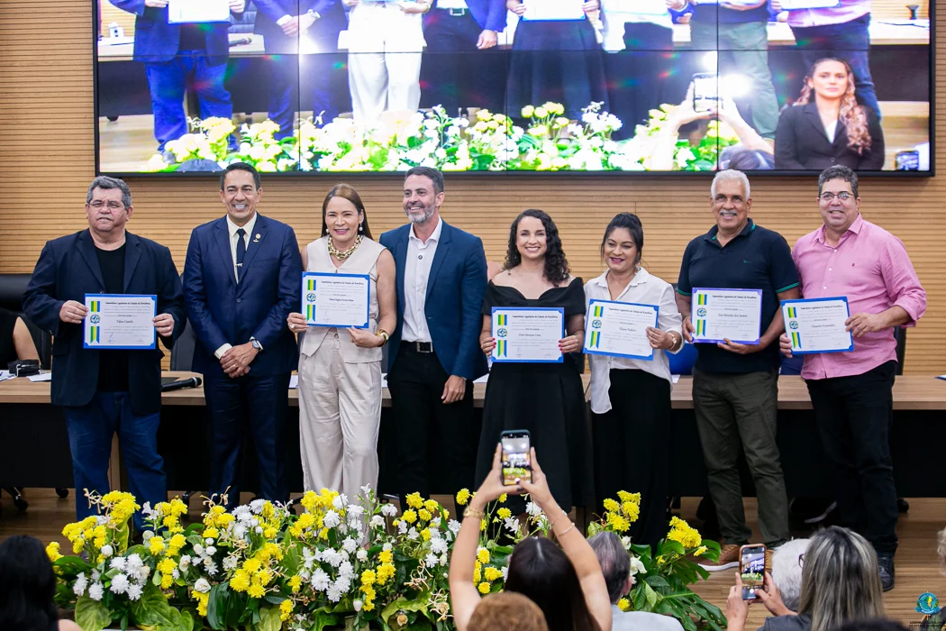 Eyder Brasil realiza 1ª etapa do voto de louvor aos jornalistas rondonienses