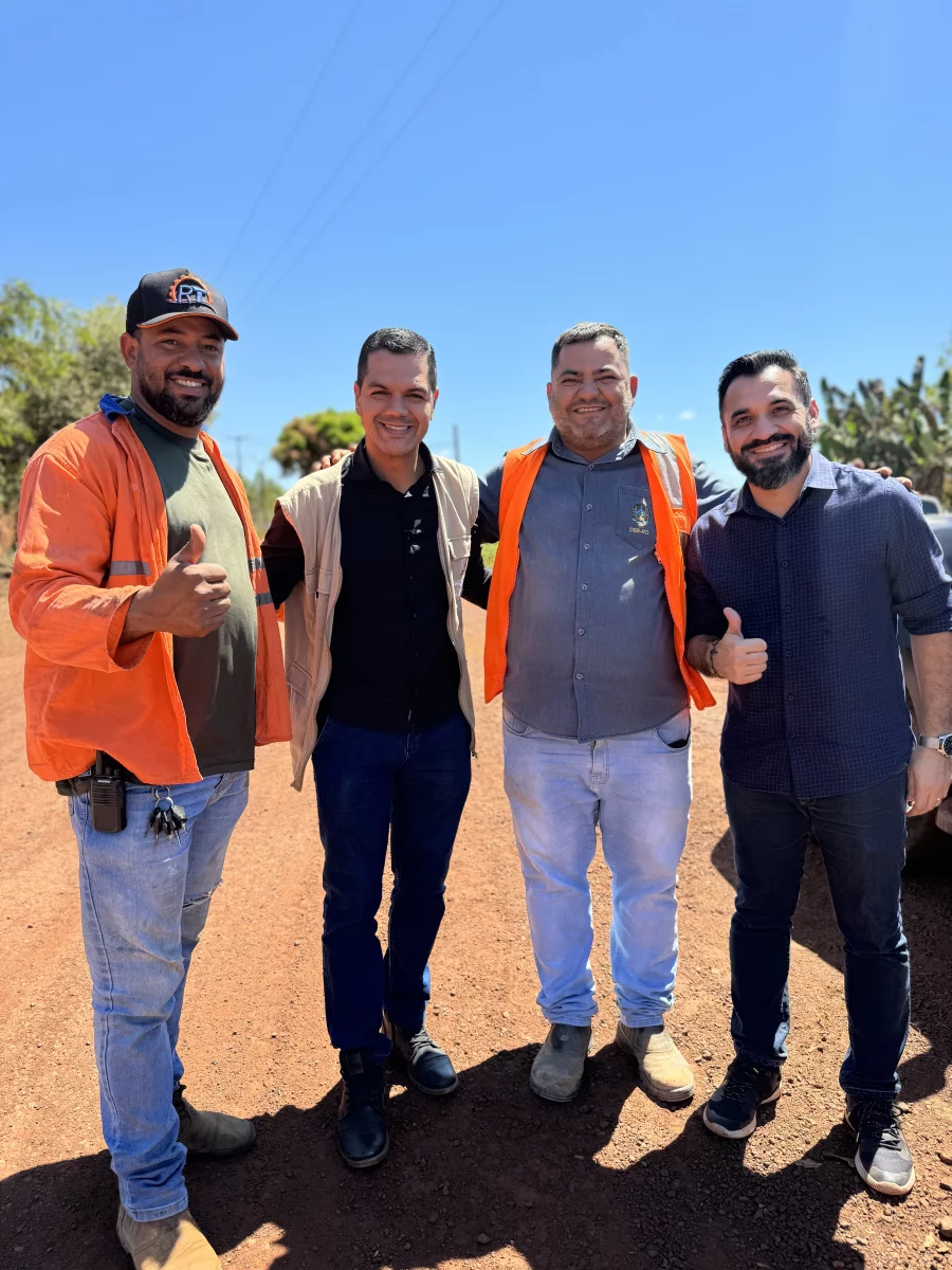 Deputado Cássio Gois garante obras de drenagem e asfalto para o Distrito Riozinho